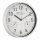 Miraval Wanduhr 250 mm leise mit Thermo-/Hygrometer