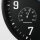 Miraval Wanduhr 250 mm leise mit Thermo-/Hygrometer