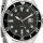 Miraval Herrenarmbanduhr Edelstahlarmband 43 mm Datumsanzeige schwarz