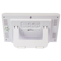 Miraval LCD Funkwanduhr mit Countdown-Timer & Mondphase