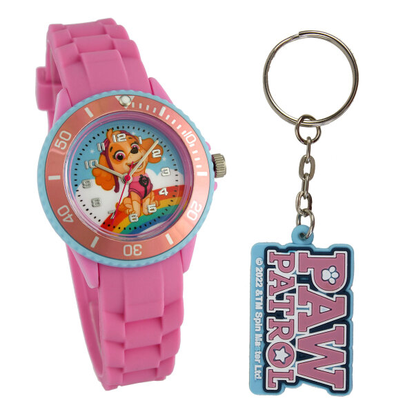 Paw Patrol Armbanduhr mit Schlüsselanhänger - 12-PP0105DT2