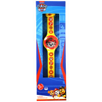 PAW Patrol Kinderarmbanduhr Marshall mit gelbem Silikonarmband