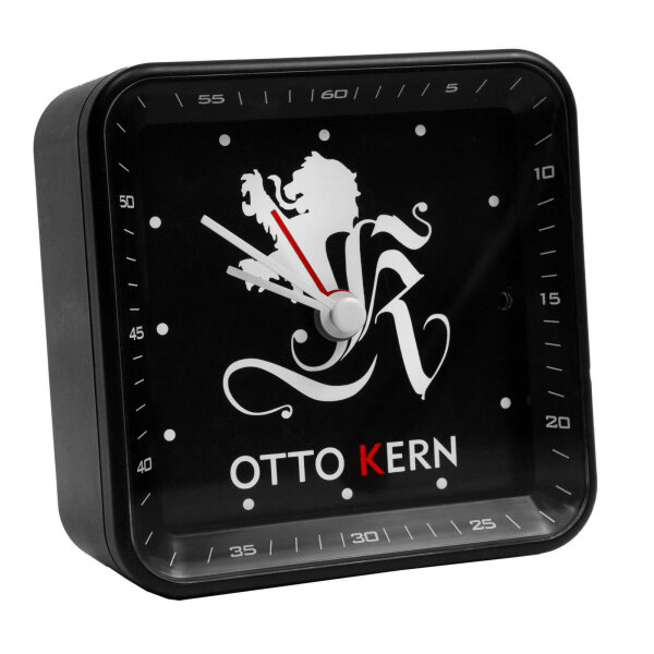 Otto Kern Premiumline Funkwecker lautlos schwarz