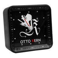 Otto Kern Premiumline Funkwecker lautlos schwarz