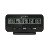 Miraval Digitales Autothermometer mit Außensensor & Alarm