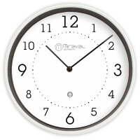 Miraval Design Funk-Wanduhr 250 mm lautlos DCF77