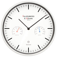 Falkenberg & Söhne Funkwanduhr Thermo/Hygro DCF77