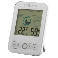 Miraval Schimmelwarner 2er-Set Hygrometer mit...