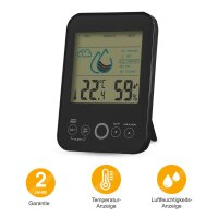 Miraval Schimmelwarner 3er-Set mit Hygrometer &...