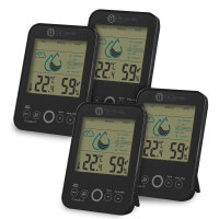 Miraval Schimmelwarner 4er-Set mit Hygrometer