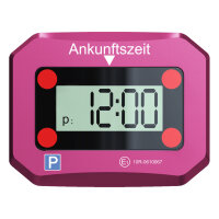 Miraval Digitale Parkscheibe Pink - 9-MV0124-3
