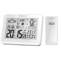 Design Funk-Wetterstation mit Außensensor - 4-LD6303-2
