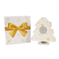 Miraval Weihnachtsmelodiebox mit Bewegungsmelder, LED...