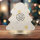 Miraval Weihnachtsmelodiebox mit Bewegungsmelder, LED & 10 Sounds