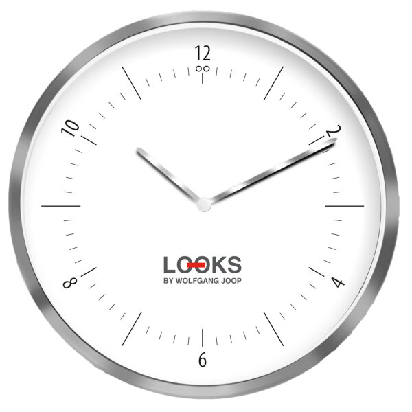 Design Funk-Wanduhr Looks by Wolfgang Joop - 6-WJ0102MV5