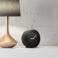 Looks by Wolfgang Joop Design Funkwecker schwarz lautlos