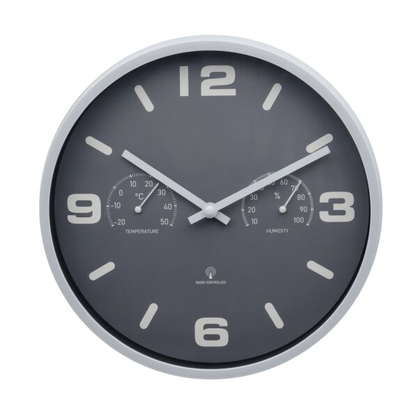 Design Funk-Wanduhr 250 mm - 4-AH1624-6