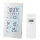 Miraval Funk-Wetterstation Basic mit Außensensor & DCF77 Funkuhr