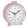 Quarzwecker "Silent Line" 70 mm pink leise