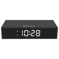 Wecker mit kabelloser Ladestation - 4-NO1825-1