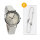 Damenarmbanduhr mit Schmuck-Set - 9-KI0122-2