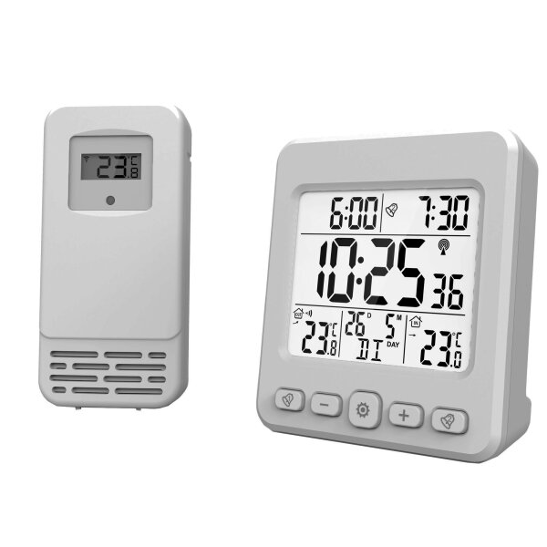 Funk-Wetterstation mit Außensensor - 4-AS1424-3