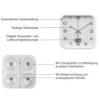 Badezimmerfunkuhr - 4-AH0524-4