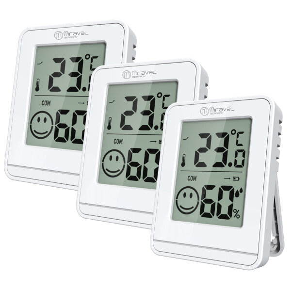 Thermo-/ Hygrometer-Set - 4-LD6804-1