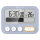 Miraval Digitaler Timer mit 3 Alarmmodi, Vibration & Temperaturanzeige