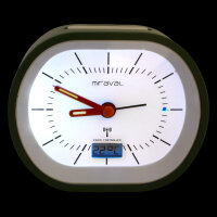 Miraval Funkwecker analog mit digitaler Datumsanzeige & Licht