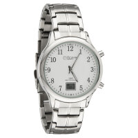 Miraval Funk-Armbanduhr Edelstahlarmband 41 mm DCF77