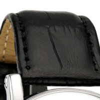 Miraval Funk-Armbanduhr Lederarmband 42 mm DCF77