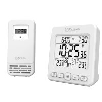 Miraval Funk-Wetterstation LCD mit Außensensor