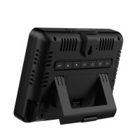 Miraval Funk-Wetterstation Farbdisplay schwarz mit Außensensor