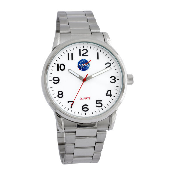 NASA Herrenarmbanduhr mit Edelstahlarmband - 2-MV1422-2