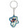 Kinderarmbanduhr mit Textilarmband und Schlüsselanhänger - 2-5139-1